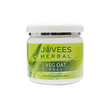 Jovees Veg Oat Face Peel Removes Acne Pimple and Tanning | with Almond Powder and Wheat Grain 100g